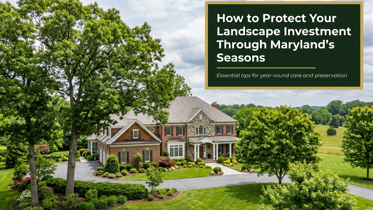 How to Protect Your Landscape Investment Through Maryland’s Seasons