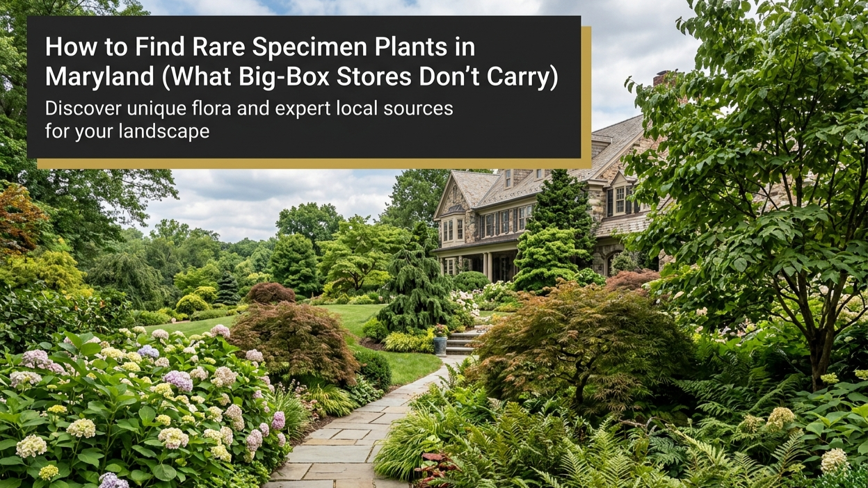 Specimen Plants and Rare Materials: How Oakfield Sources What Big-Box Stores Don’t Carry